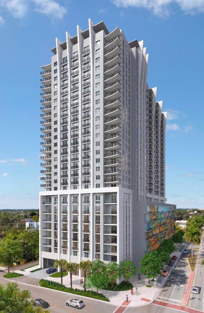 Venus Residence North Miami — Building Rendering